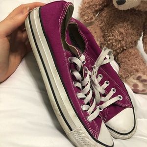 Converse Shoes - converse low tops fuschia sneakers Converse Shoes - converse low tops fuschia sneakers